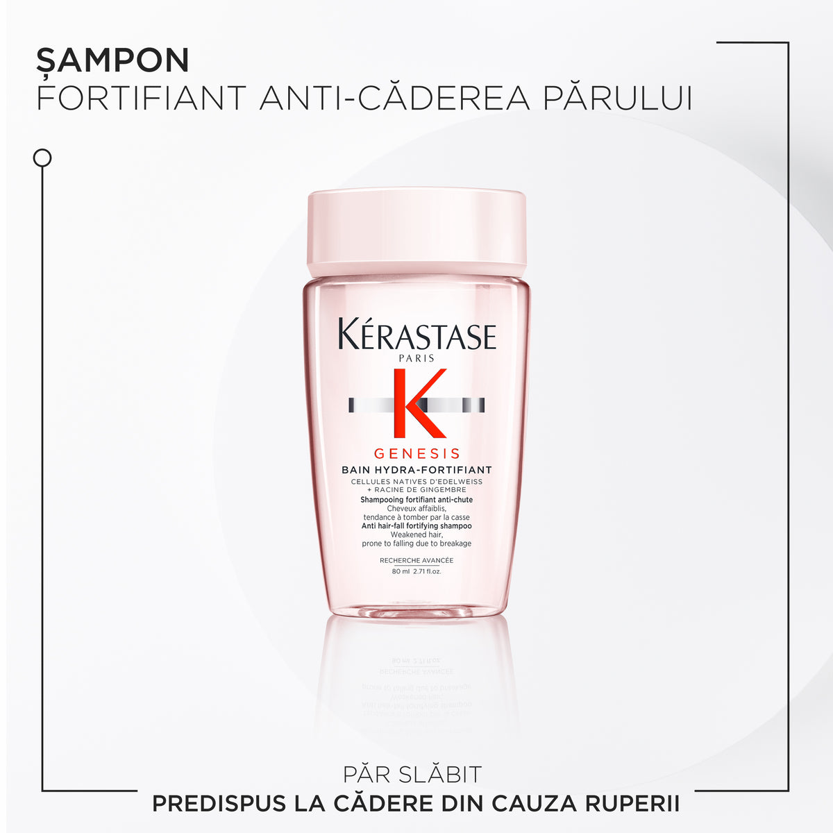 Set Kérastase Genesis Discovery 2025 Bain Hydra-Fortifiant 80ml + Fondant Renforçateur 75ml + Dèfense Thermique 45ml
