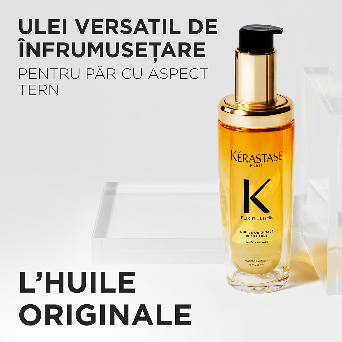 Ulei de par pentru stralucire Kerastase Elixir Ultime Huile Originale 75ml
