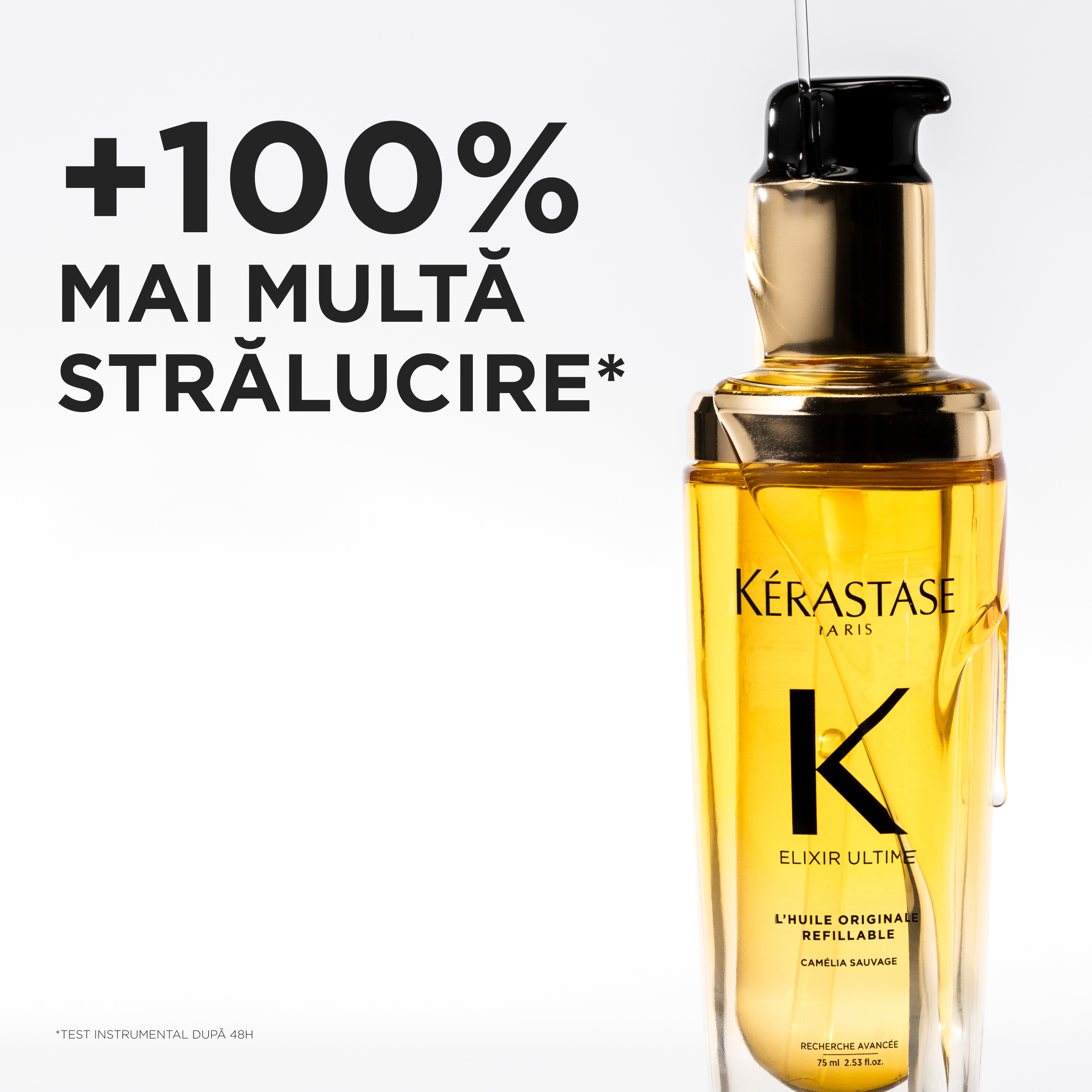 Ulei de par pentru stralucire Kerastase Elixir Ultime Huile Originale 75ml