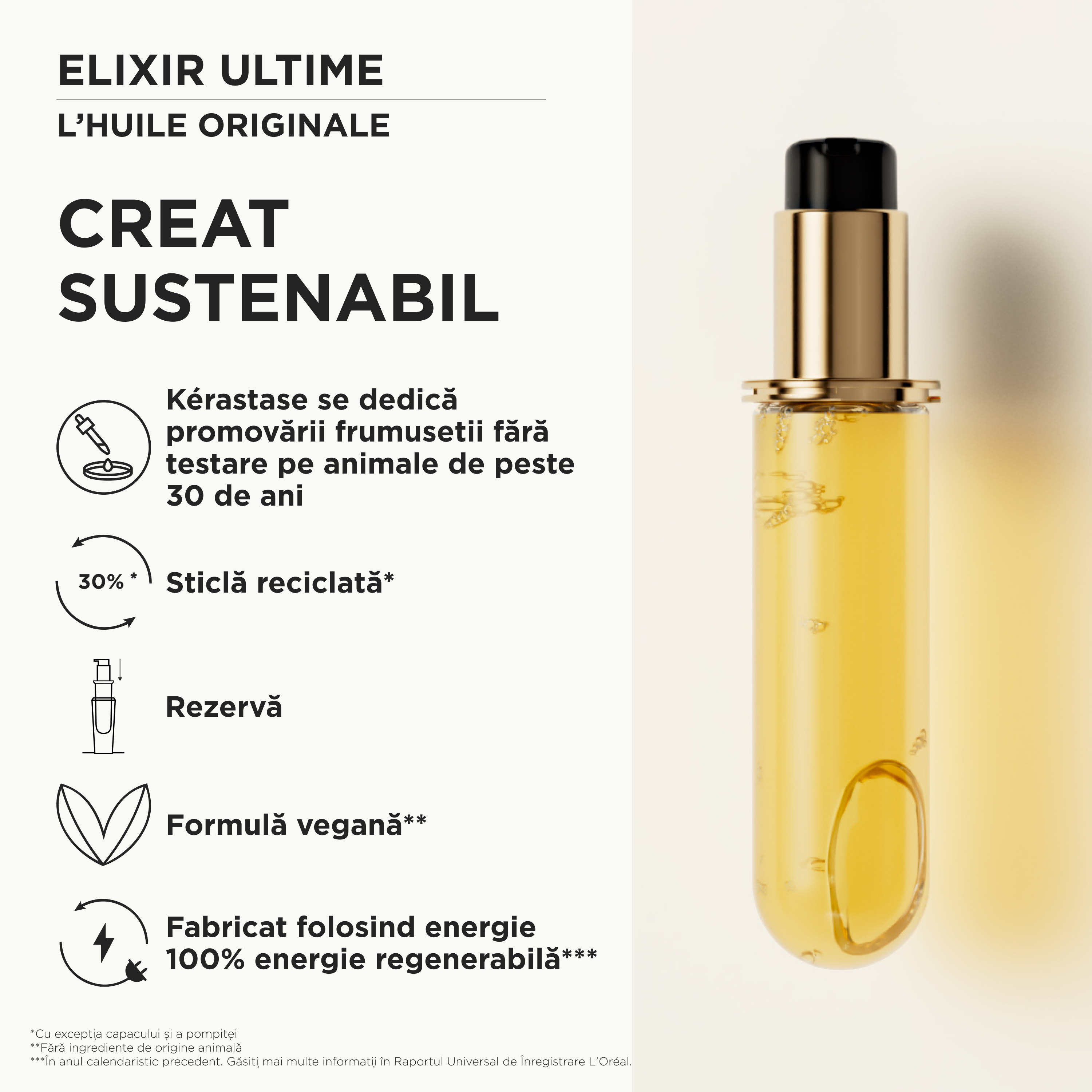 Rezerva Ulei de par Kerastase Elixir Ultime Huile Originale 75ml