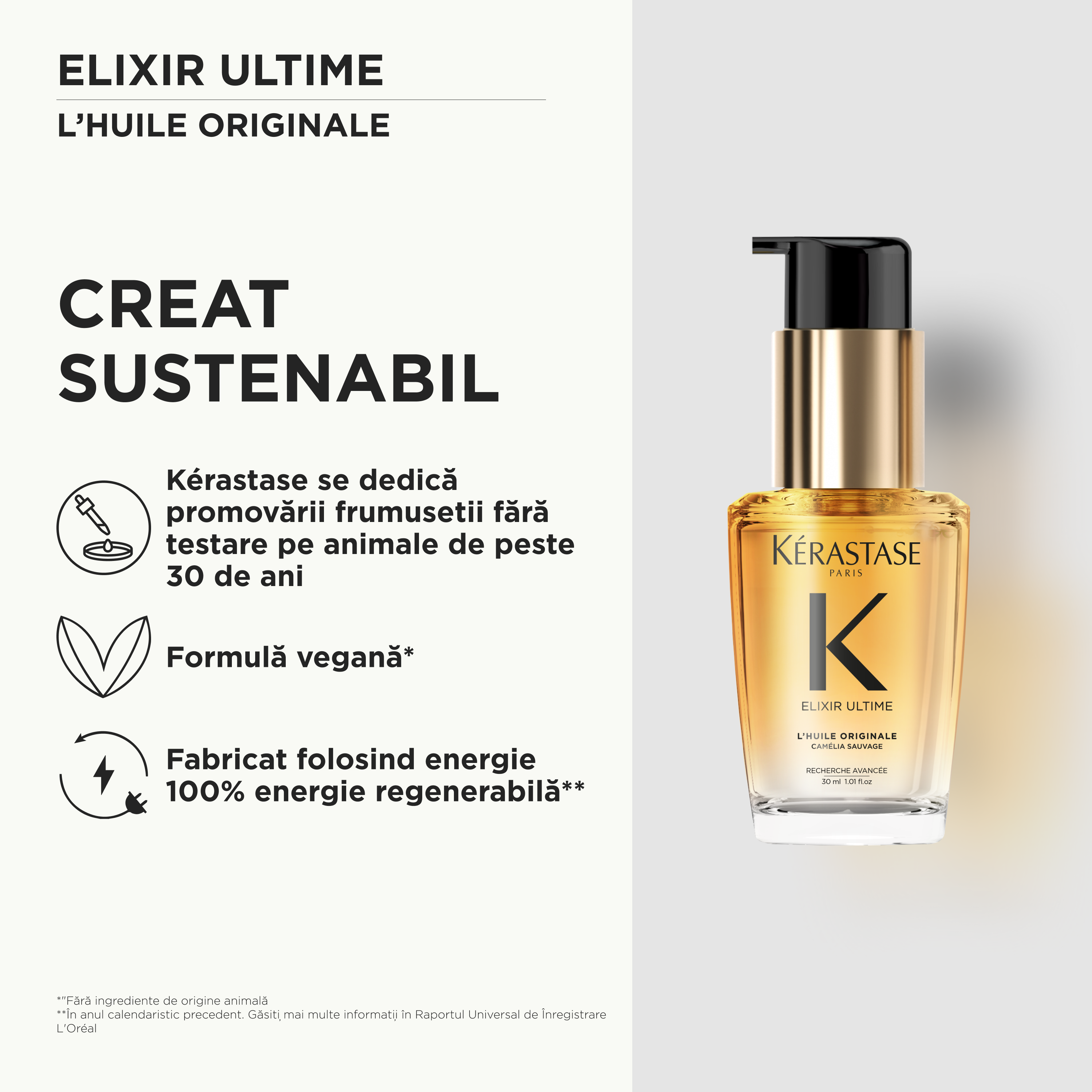 Ulei de par pentru stralucire Kerastase Elixir Ultime Huile Originale 30ml