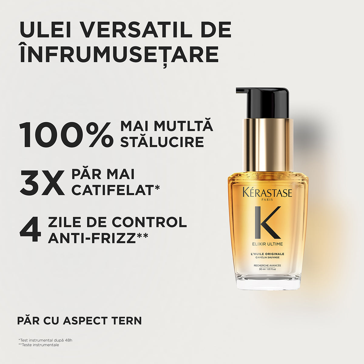 Ulei de par pentru stralucire Kerastase Elixir Ultime Huile Originale 30ml