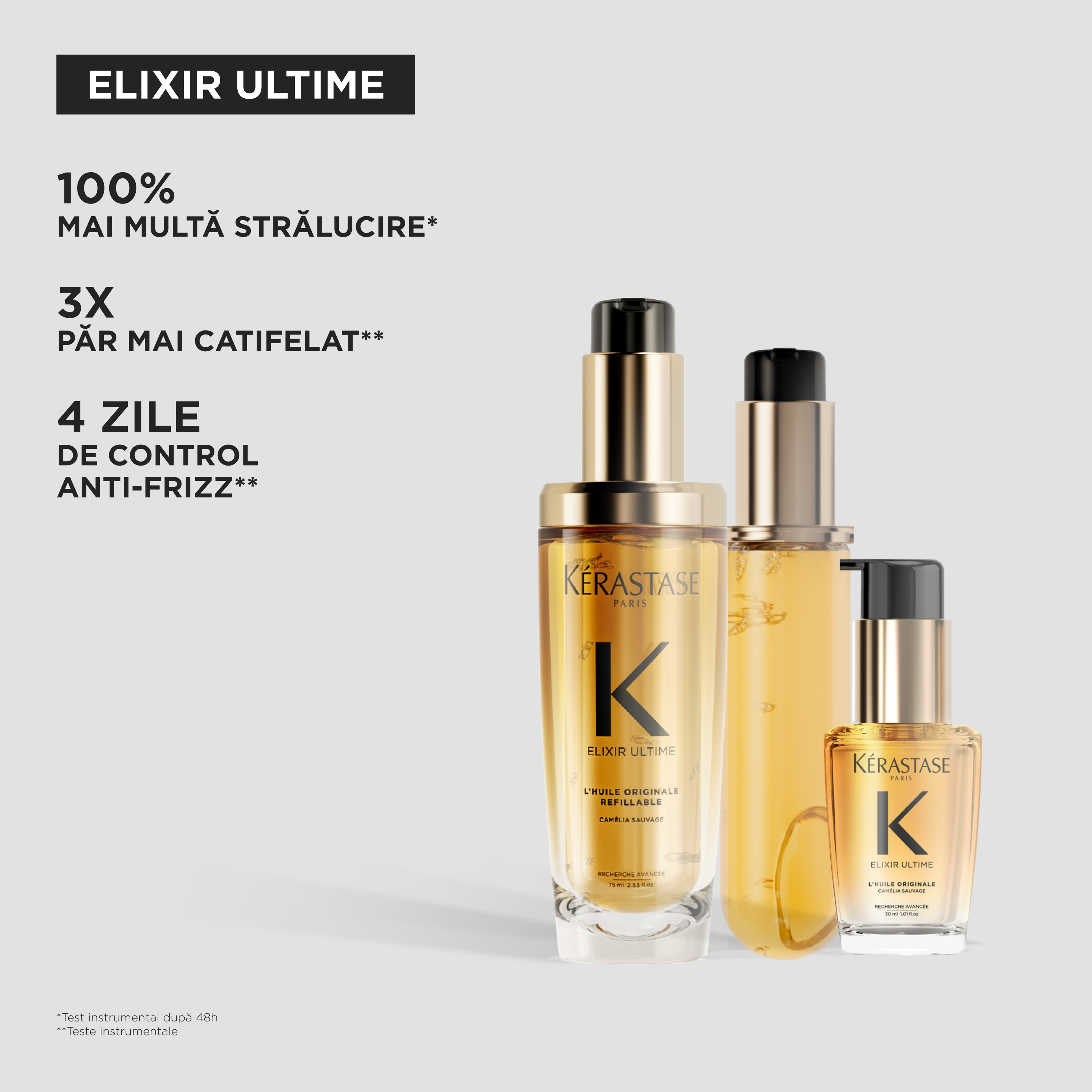 Ulei de par pentru stralucire Kerastase Elixir Ultime Huile Originale 30ml
