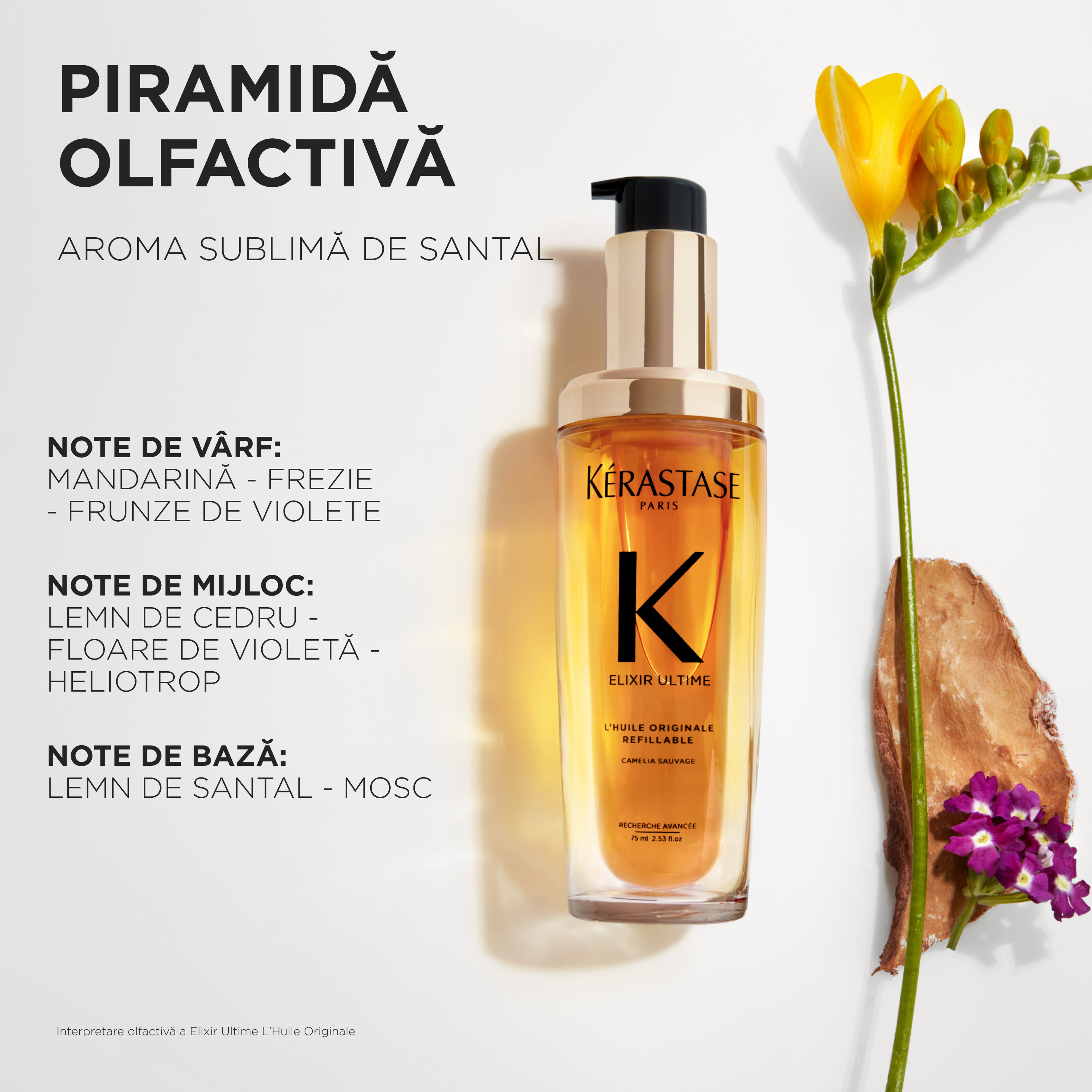 Ulei de par pentru stralucire Kerastase Elixir Ultime Huile Originale 30ml