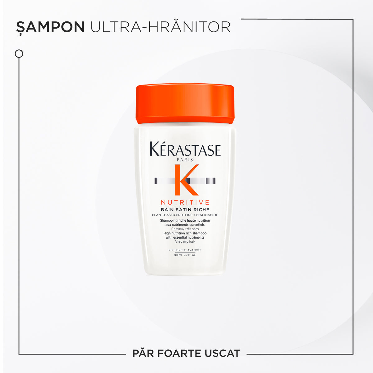 Set Kérastase Nutritive Discovery 2025 Bain Satin Riche 80ml + Lait Vital 75ml + Nectar Thermique 50ml