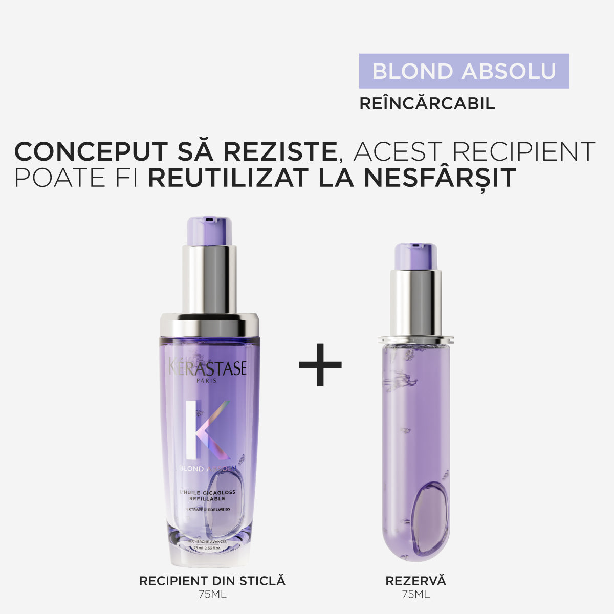 Rezerva Ulei par blond Kerastase Blond Absolu Huile Cicagloss 75ml