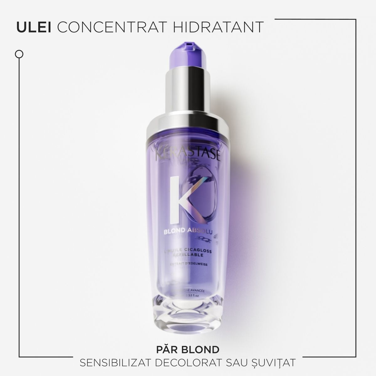 Ulei pentru par blond Kerastase Blond Absolu Huile Cicagloss 75ml