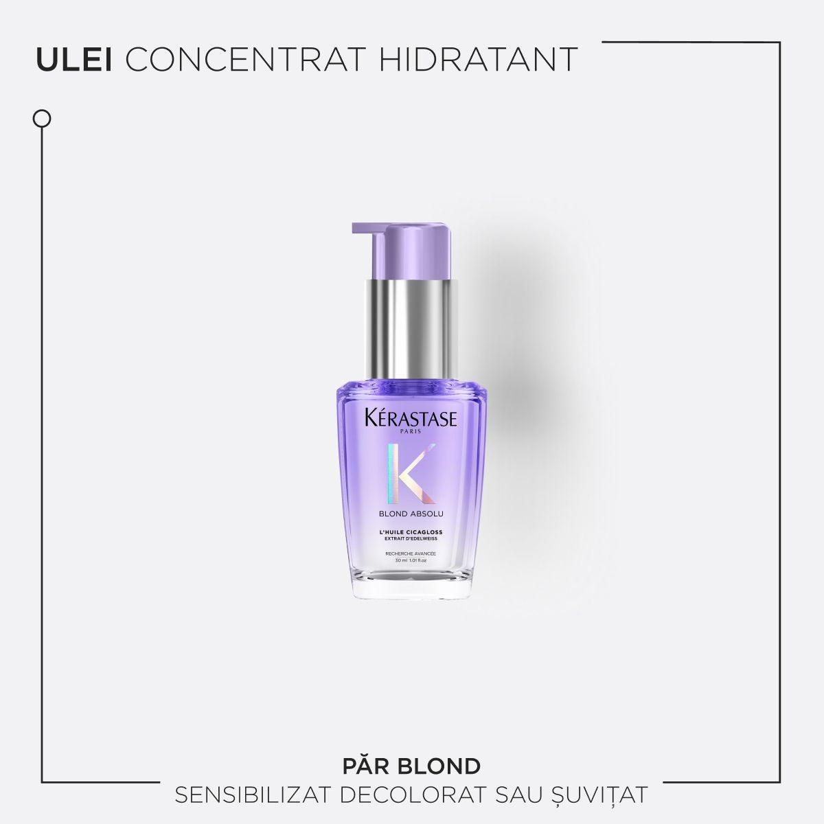 Ulei pentru par blond Kerastase Blond Absolu Huile Cicagloss 30ml