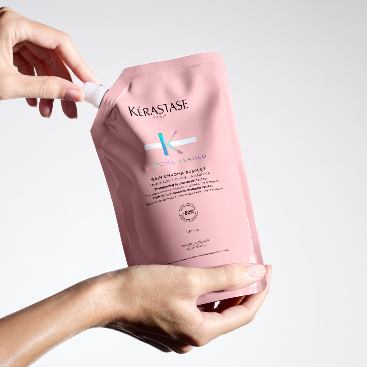 Rezerva Sampon Kerastase Chroma Respect pentru par vopsit 500ml
