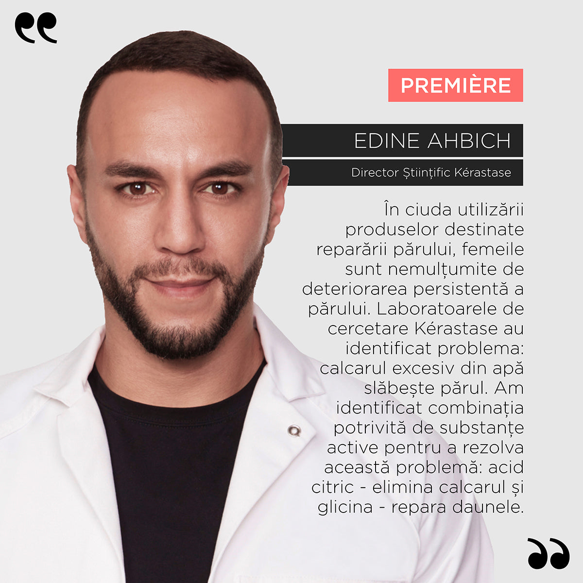Sampon par deteriorat Kerastase Premiere Bain Decalcifiant 500ml