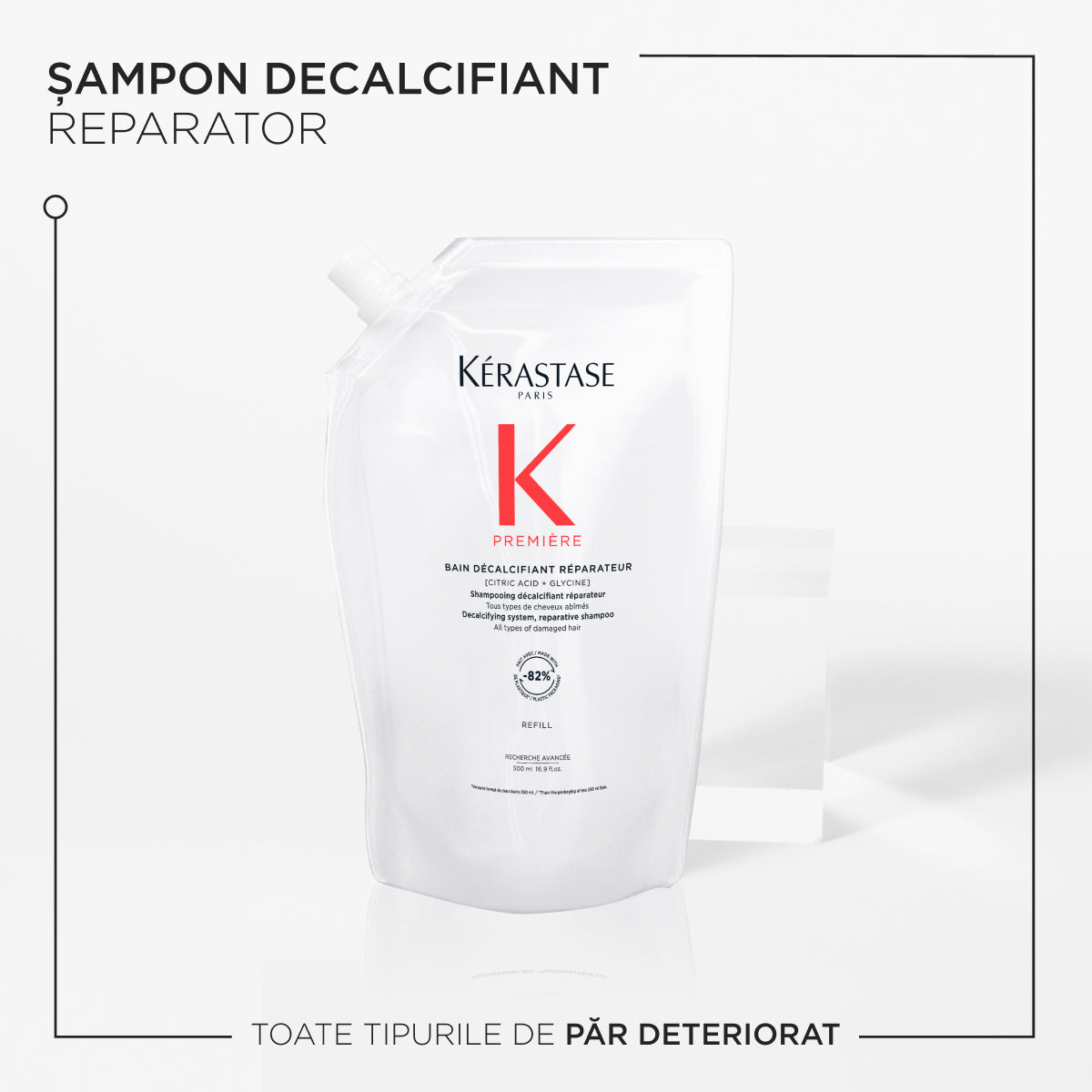 Rezerva Sampon par deteriorat Kerastase Premiere Bain Decalcifiant 500ml
