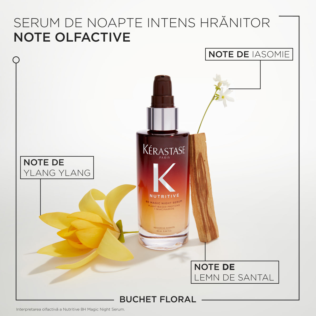 Serum de noapte pentru par uscat Kérastase Nutritive 8H Magic Night Serum 30 ml