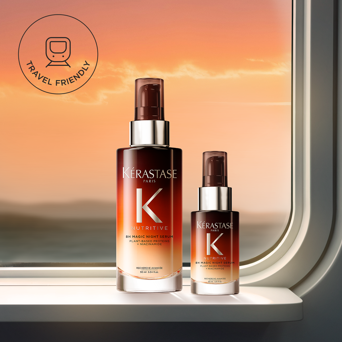 Serum de noapte pentru par uscat Kérastase Nutritive 8H Magic Night Serum 30 ml