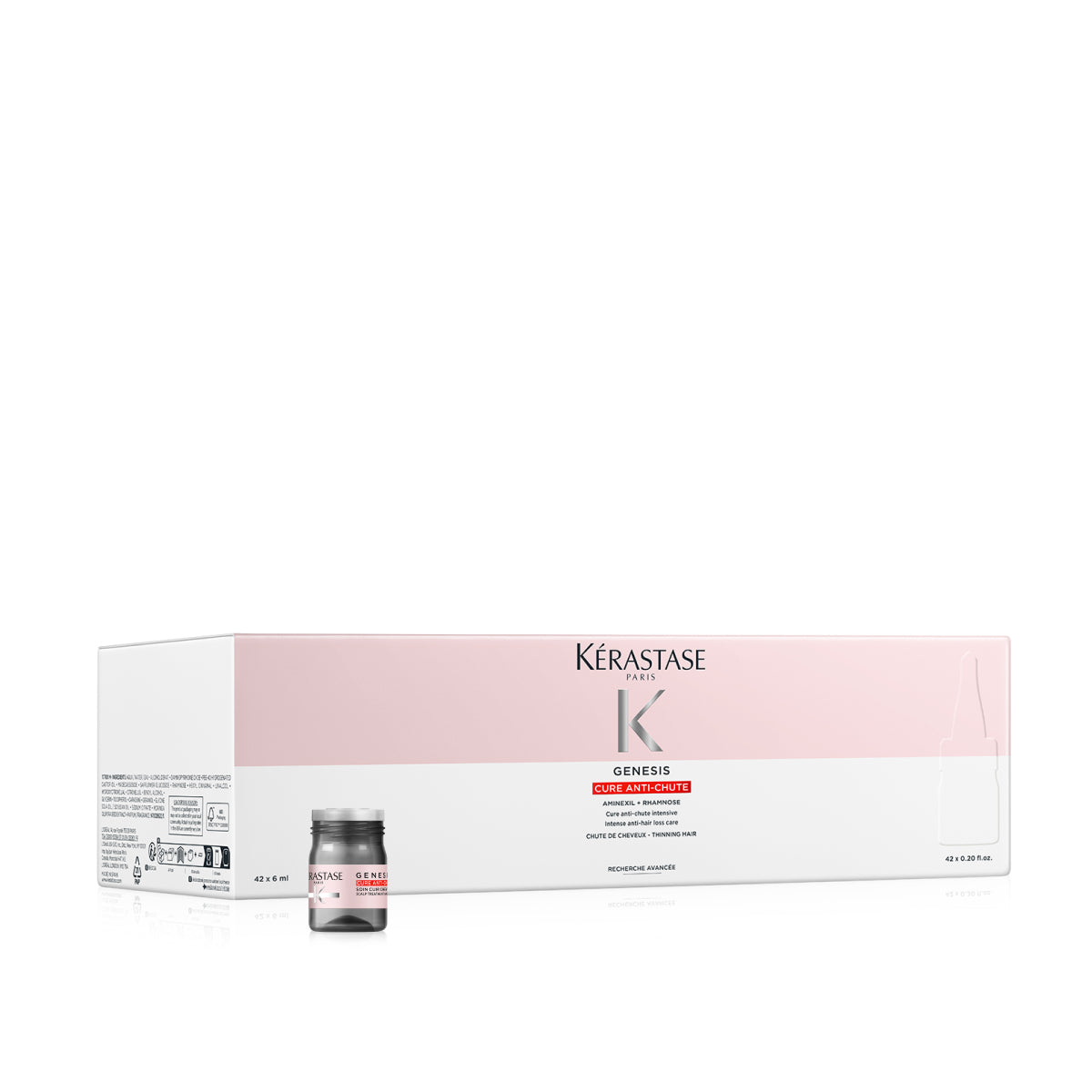 Fiole anti-cadere Kérastase Genesis Ampoules Cure Anti-Chute Fortifiantes 42 x 6 ml