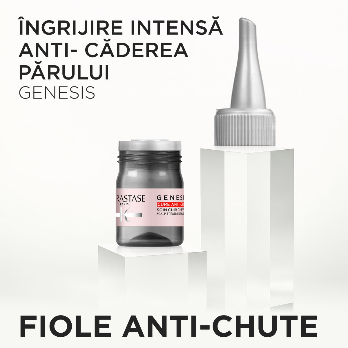 Fiole anti-cadere Kérastase Genesis Ampoules Cure Anti-Chute Fortifiantes 10 x 6 ml