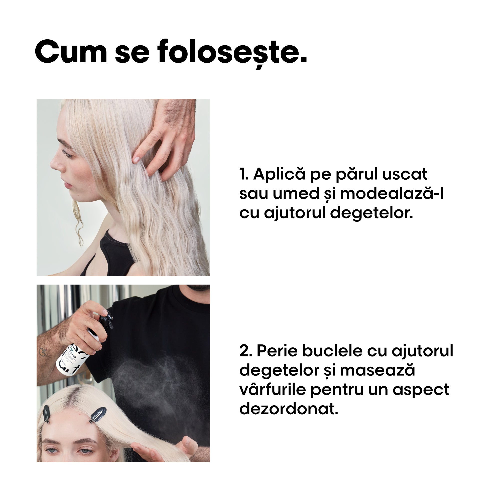 Spray de styling profesional pentru bucle L’Oreal Professionnel Tecni.Art Flex Waves 190ml