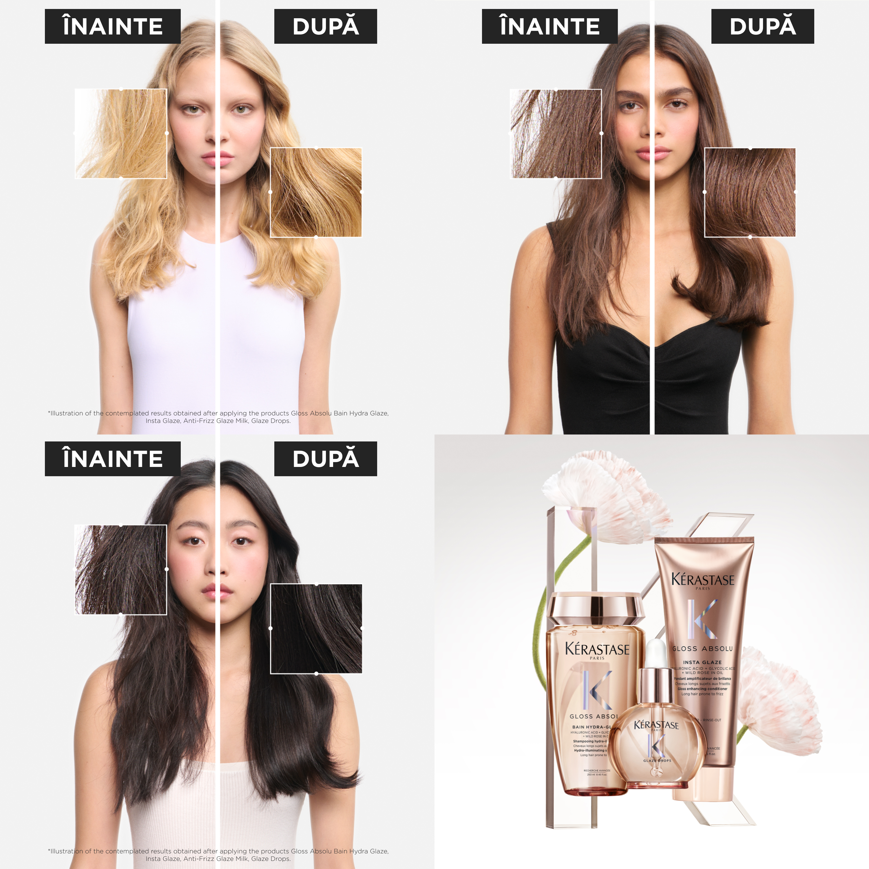 Kérastase Gloss Absolu Oil Holidays 2025 - Set Pentru Stralucirea si Netezirea Parului