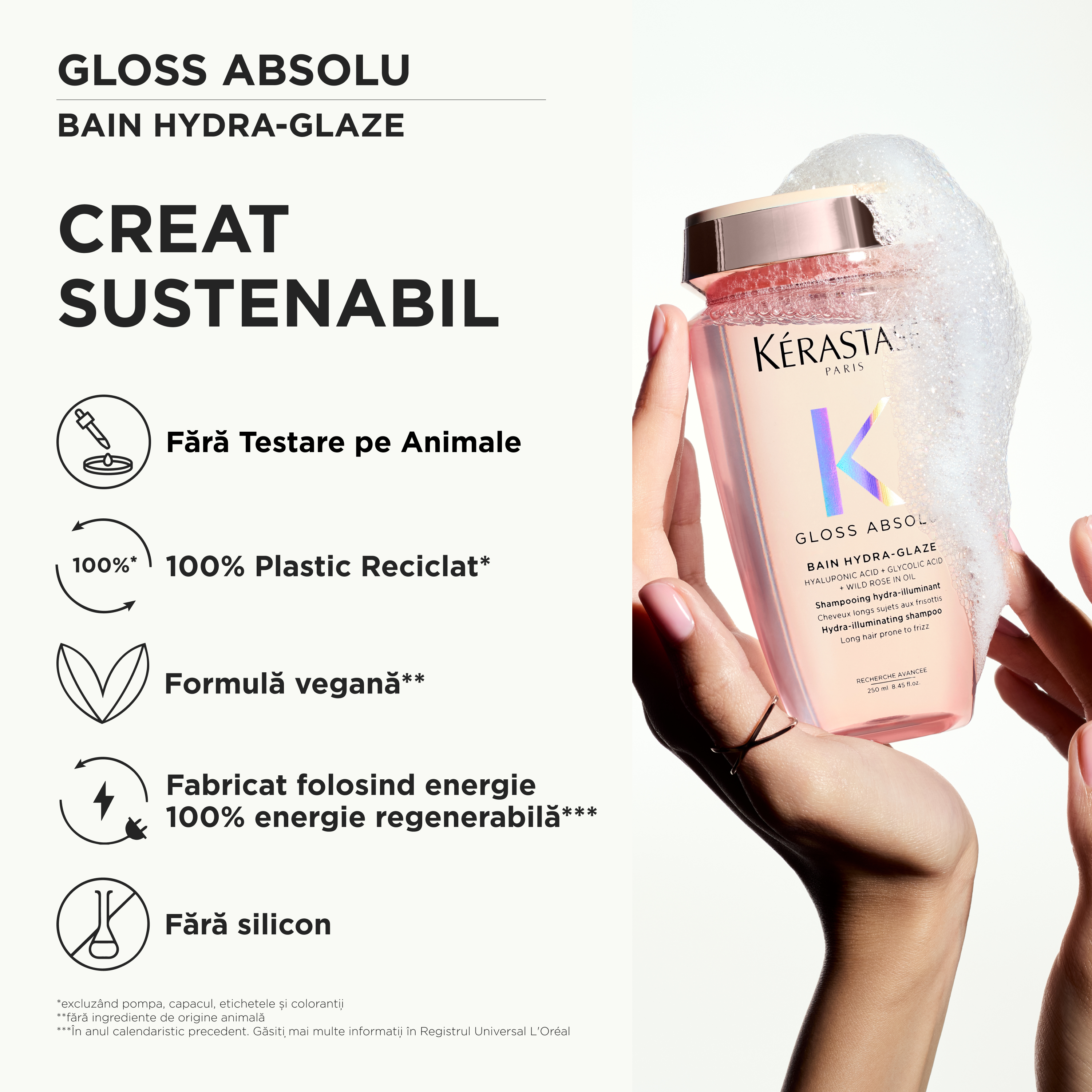 Sampon hidratant Kerastase Gloss Absolu Bain Hydra-Glaze 250ml