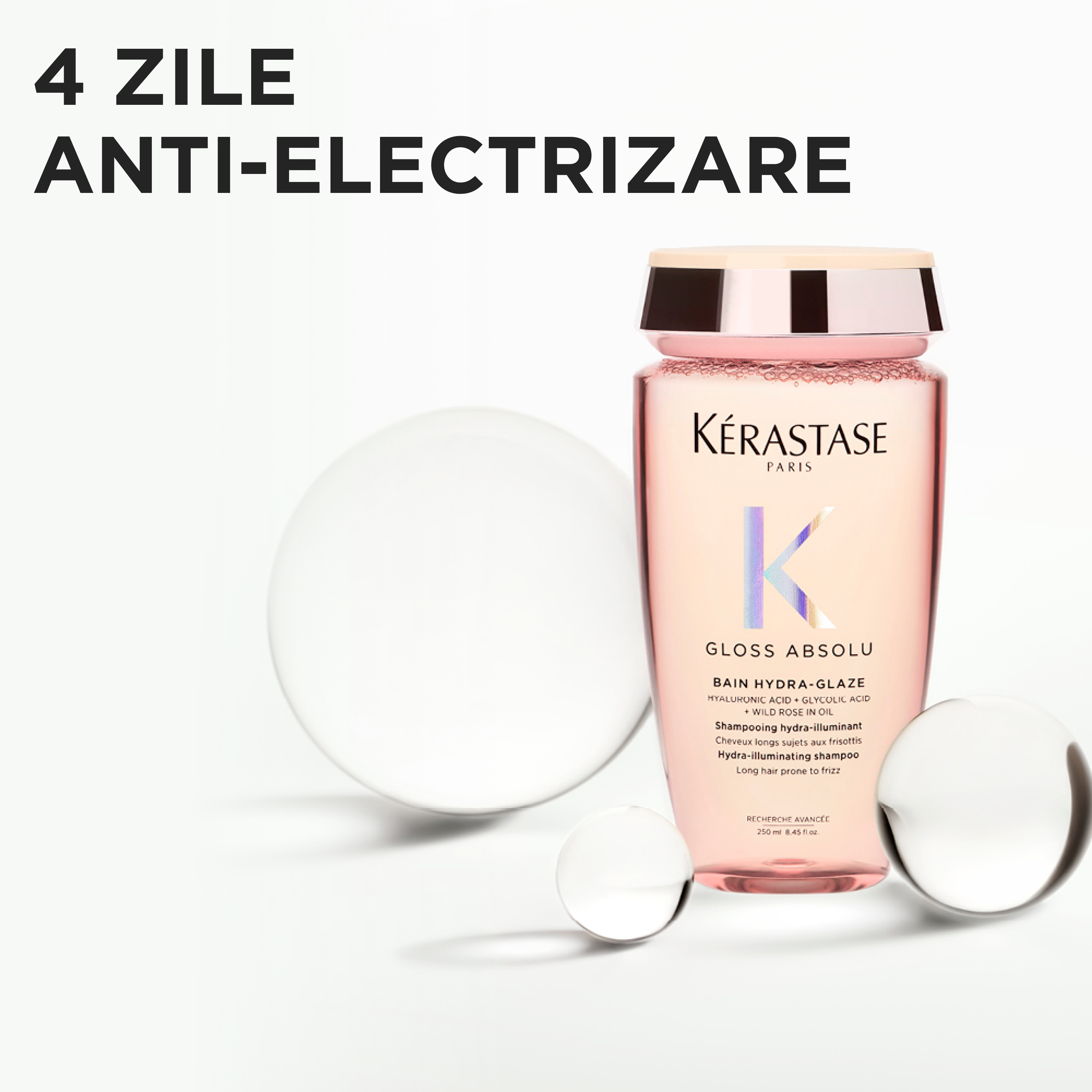 Sampon hidratant Kerastase Gloss Absolu Bain Hydra-Glaze 250ml
