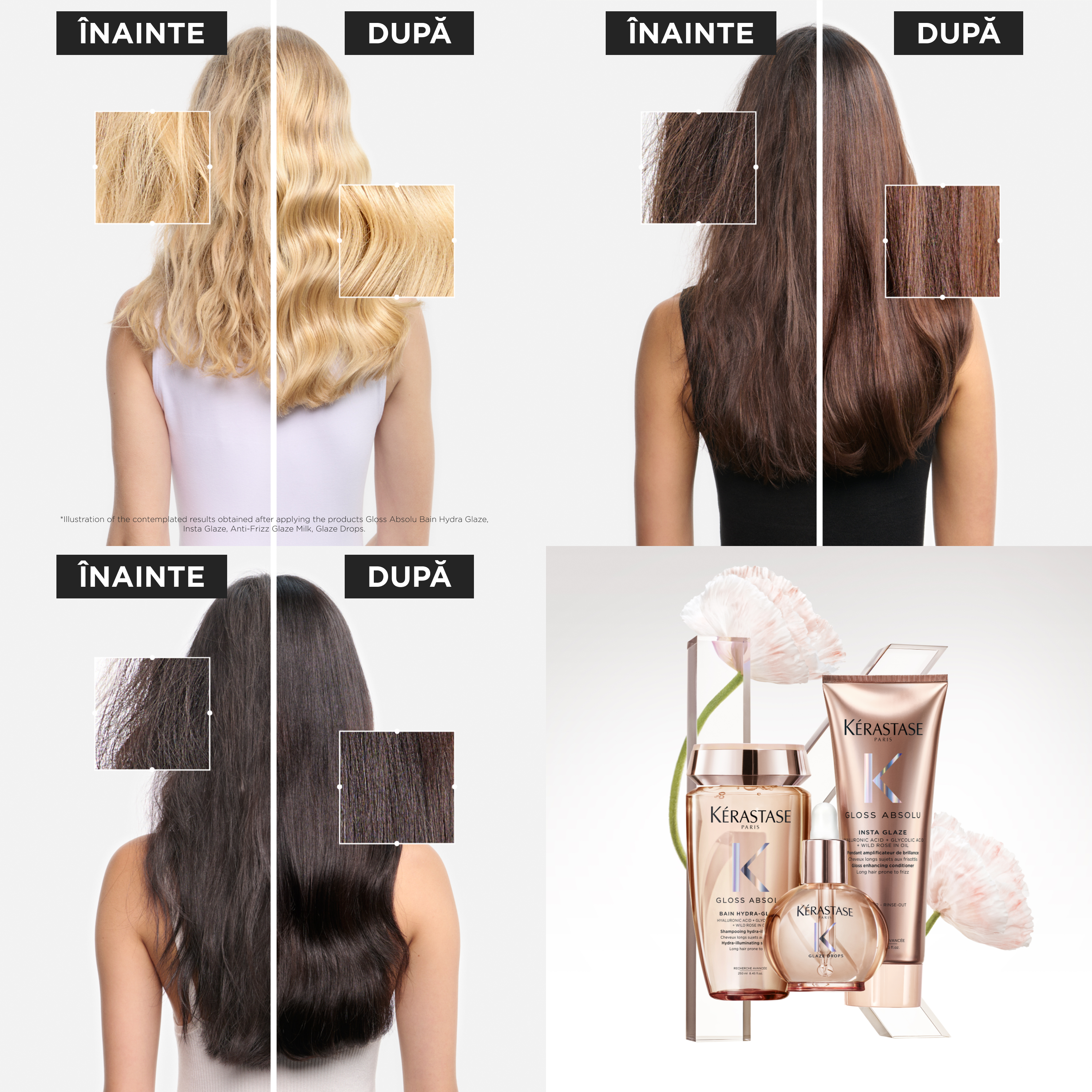 Kérastase Gloss Absolu Oil Holidays 2025 - Set Pentru Stralucirea si Netezirea Parului