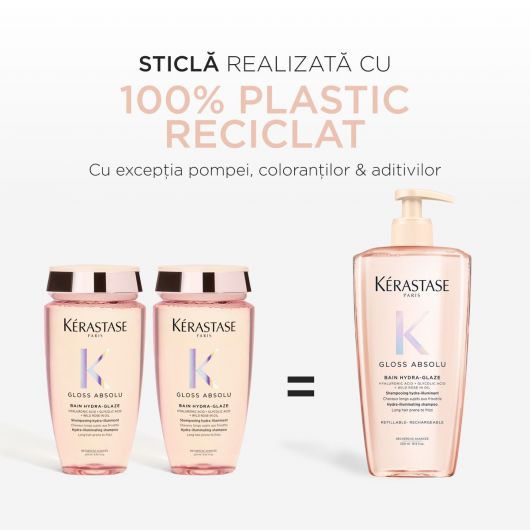 Sampon hidratant Kerastase Gloss Absolu Bain Hydra-Glaze 500ml