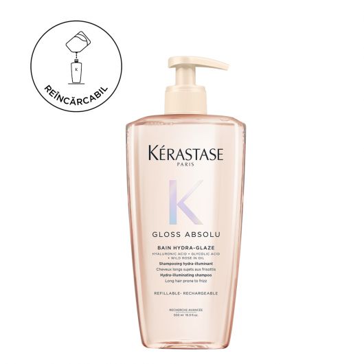 Sampon hidratant Kerastase Gloss Absolu Bain Hydra-Glaze 500ml