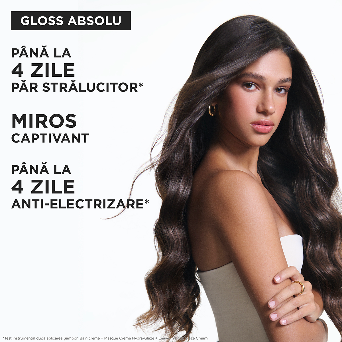 Sampon Kérastase Gloss Absolu Bain Crème Hydra-Glaze pentru par gros predispus la electrizare 500 ml