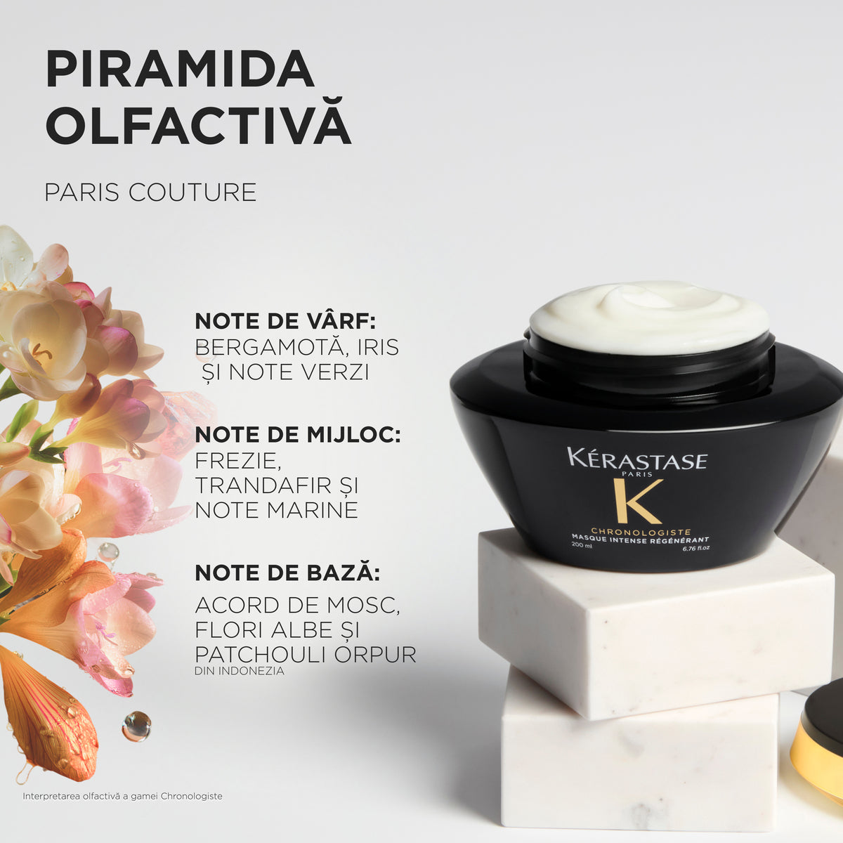 Masca pentru hidratare profunda Kerastase Chronologiste Masque Intense Regenerant 200ml