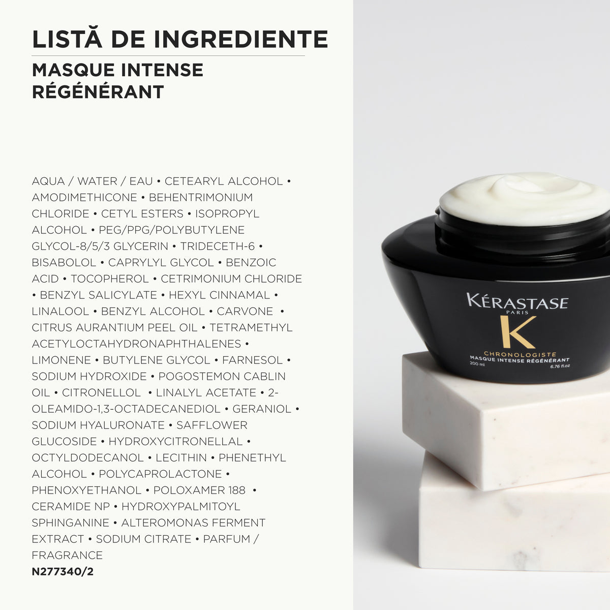 Masca pentru hidratare profunda Kerastase Chronologiste Masque Intense Regenerant 200ml
