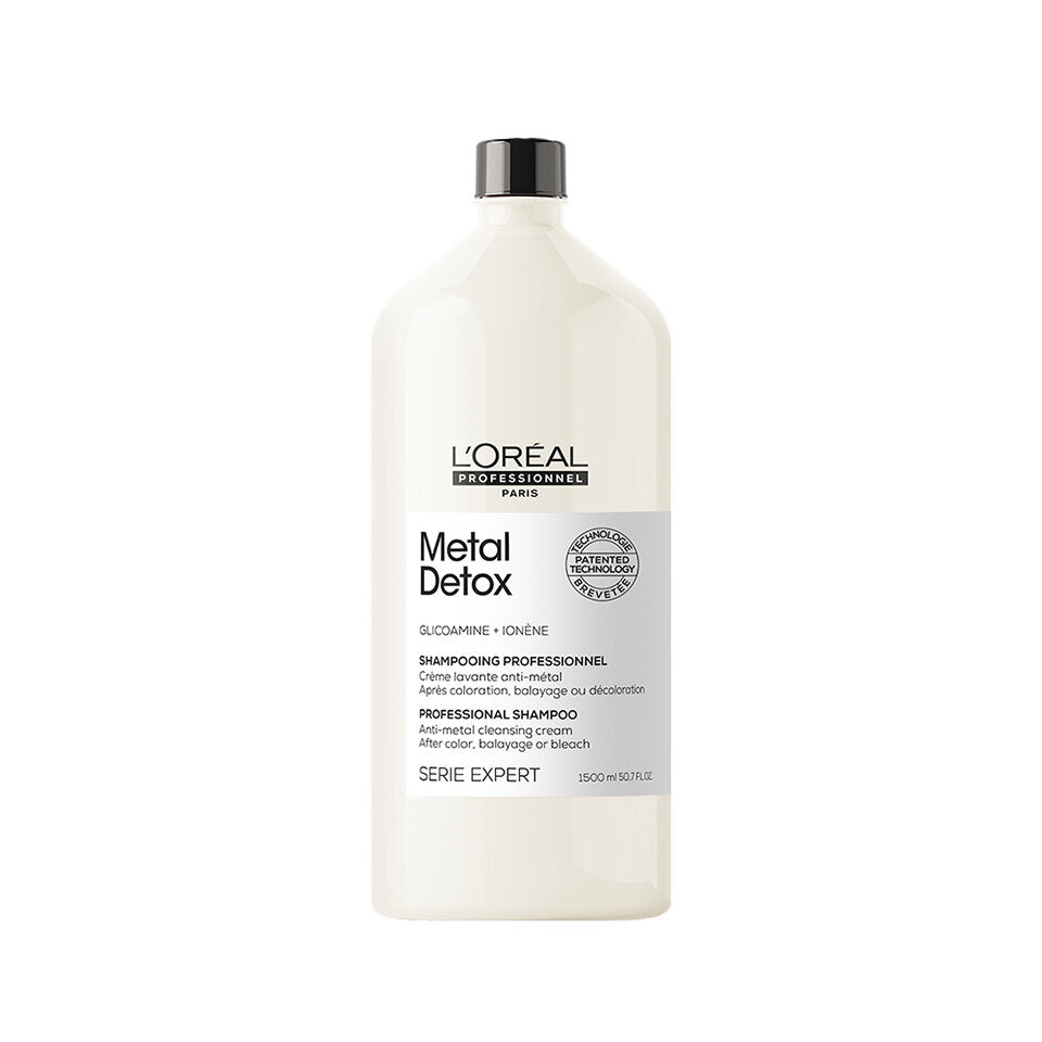 Sampon impotriva ruperii parului si mentine culoarea L’Oréal Professionnel Metal Detox Sampon-crema 1500ml