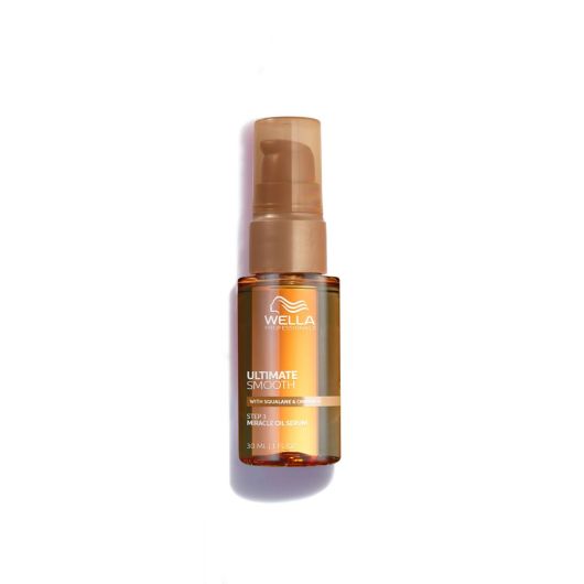 Set Wella Professionals Ultimate Smooth – Șampon 250 ml și Ulei de păr 30 ml