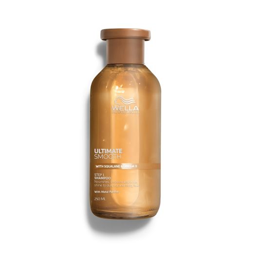 Set Wella Professionals Ultimate Smooth – Șampon 250 ml și Ulei de păr 30 ml
