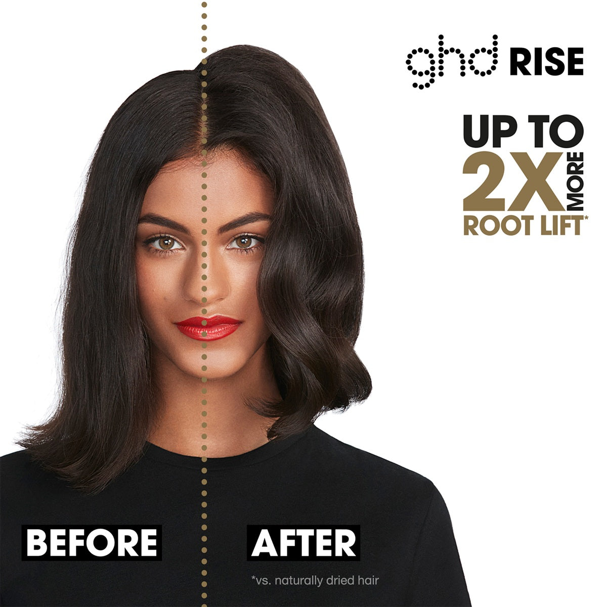 Perie de par profesionala pentru volum instant, bucle si onduleuri GHD Rise Hot Brush