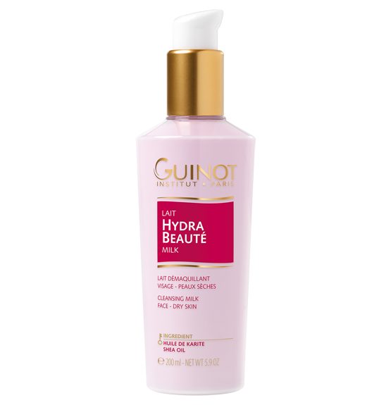 Lapte demachiant pentru ten uscat Guinot Hydra Beaute 200 ml