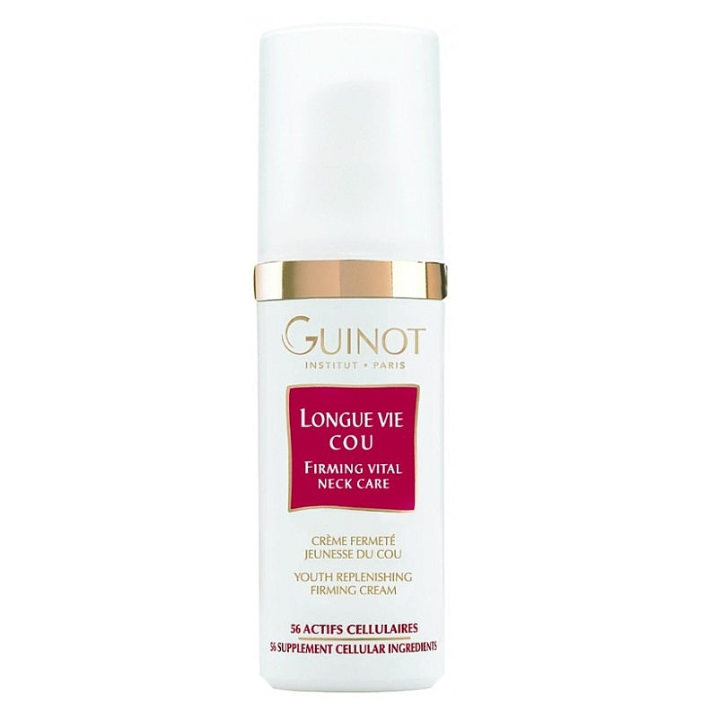 Crema pentru fermitatea gatului si a decolteului Guinot Longue Vie Cou  30ml