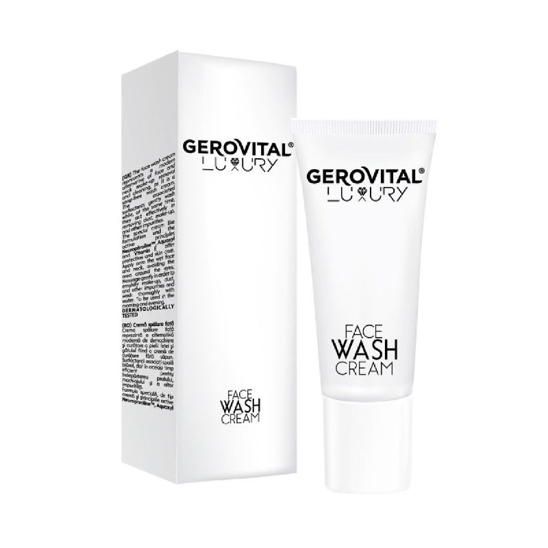 Crema pentru curatarea tenului Gerovital Luxury Face Wash Cream 100ml