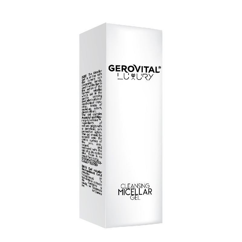 Gel Micelar Demachiant Gerovital Luxury Cleansing Micellar Gel 100ml