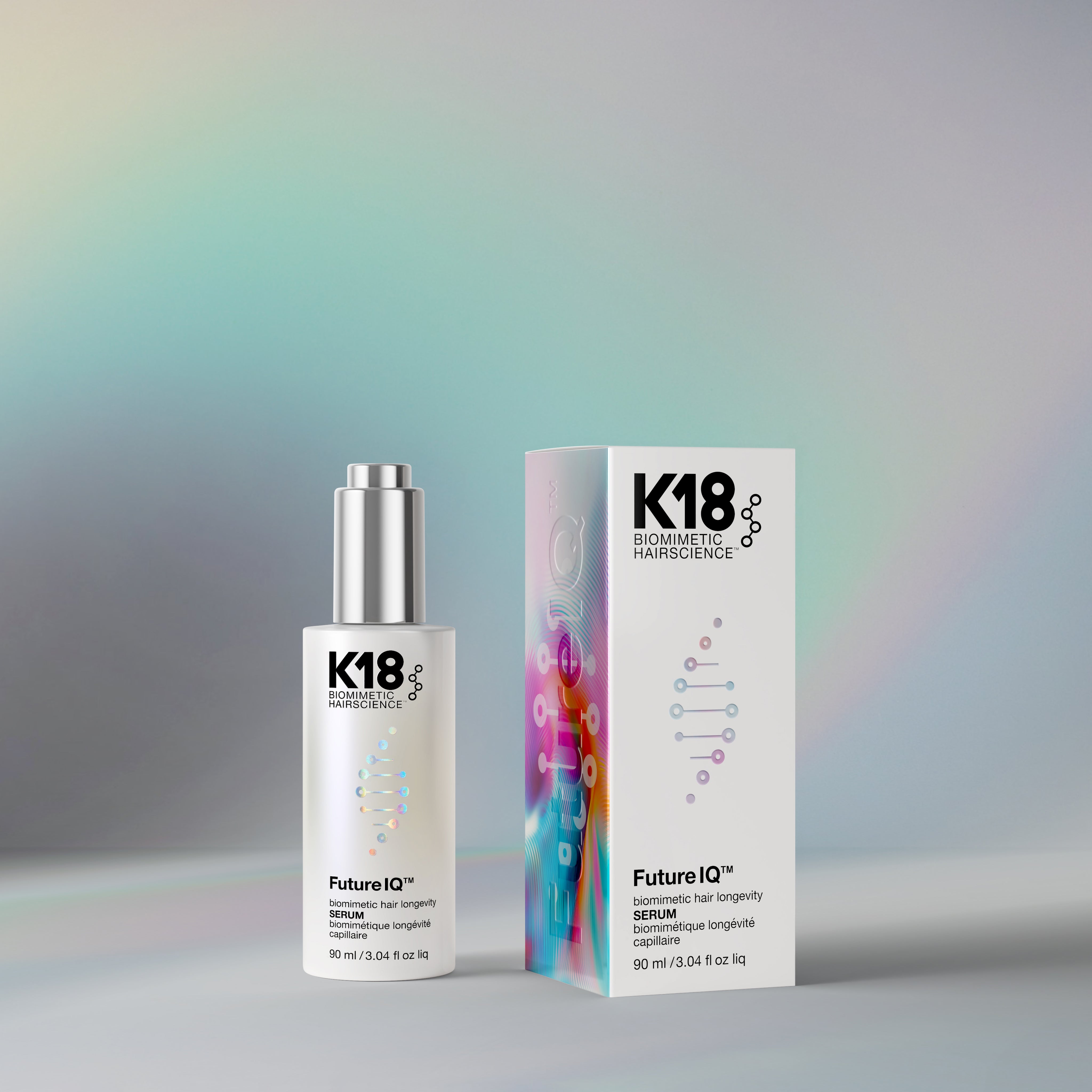 Ser de par K18 FutureIQ biomimetic, pentru longevitatea parului, 90ml
