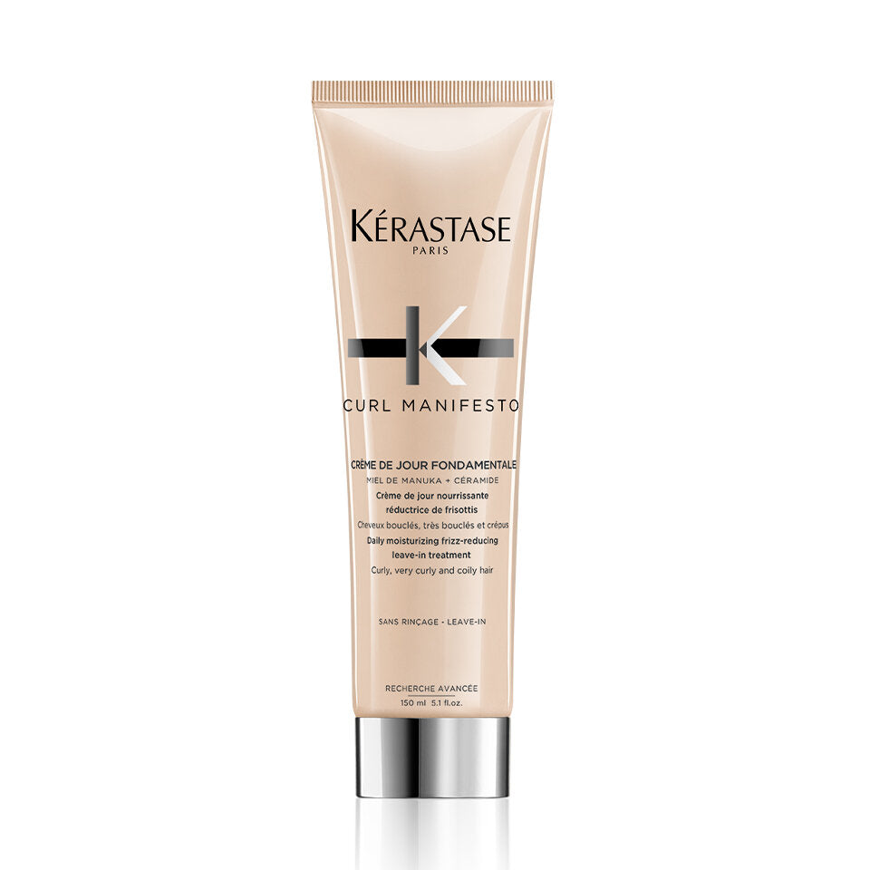 Leave-in Kérastase CURL MANIFESTO Crème De Jour Fondamentale Crema fara clatire pentru par ondulat si cret 150 ml