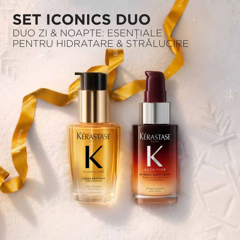 Kerastase Mini Hero Duo Holiday - 8H Magic Night Serum 30ml + Elixir Ultime 30ml