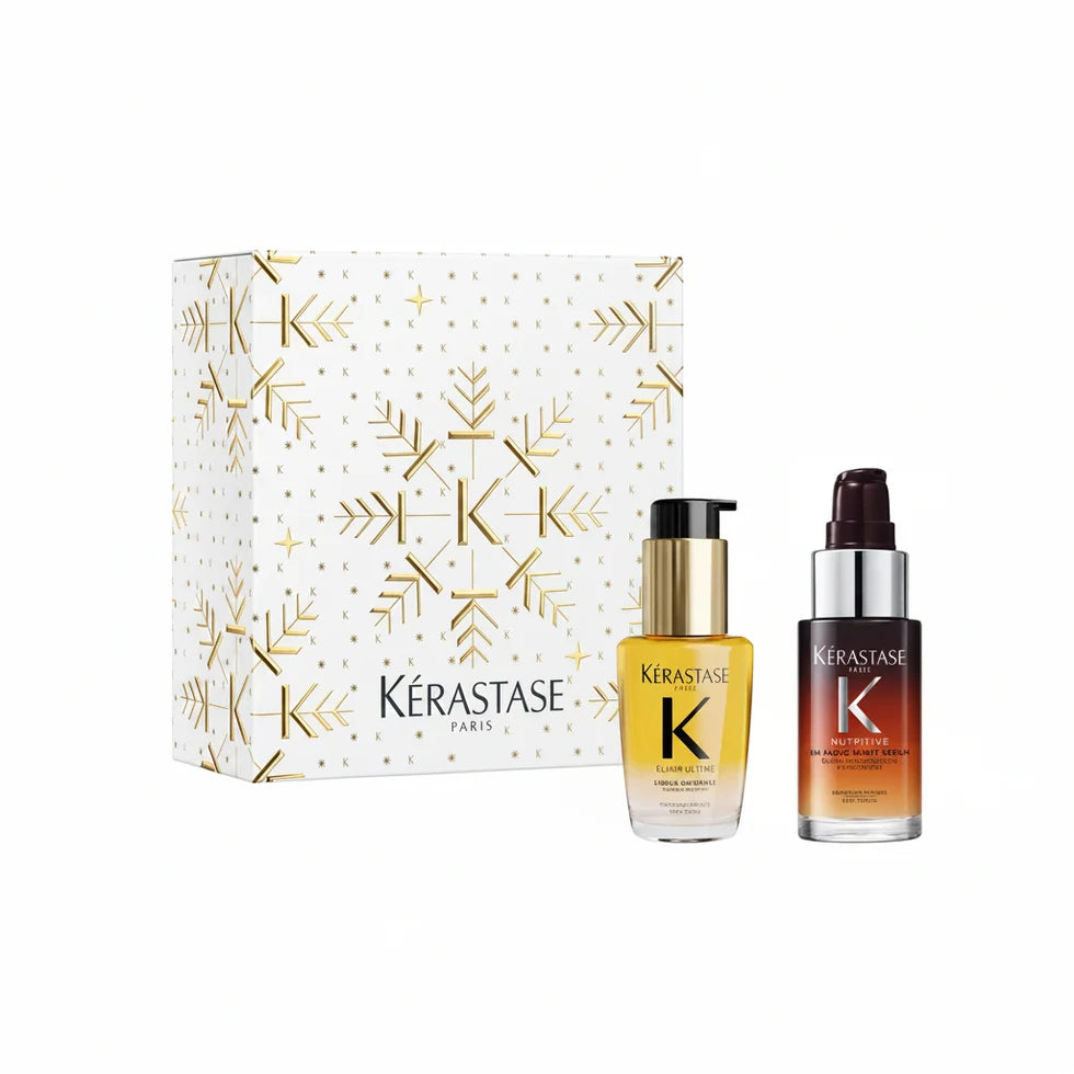 Kerastase Mini Hero Duo Holiday - 8H Magic Night Serum 30ml + Elixir Ultime 30ml