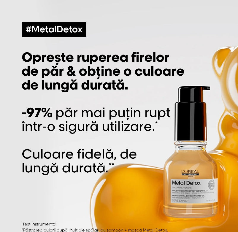 Ulei concentrat de par L’Oréal Professionnel Serie Expert Metal Detox 50ml