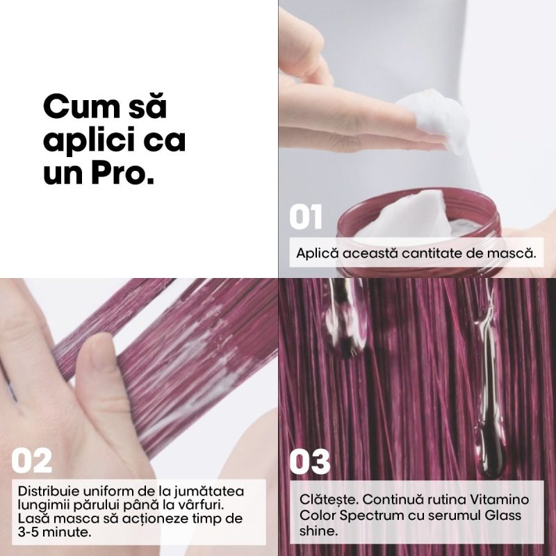 Masca de par L’Oréal Professionnel Serie Expert Vitamino Color Spectrum 250ml
