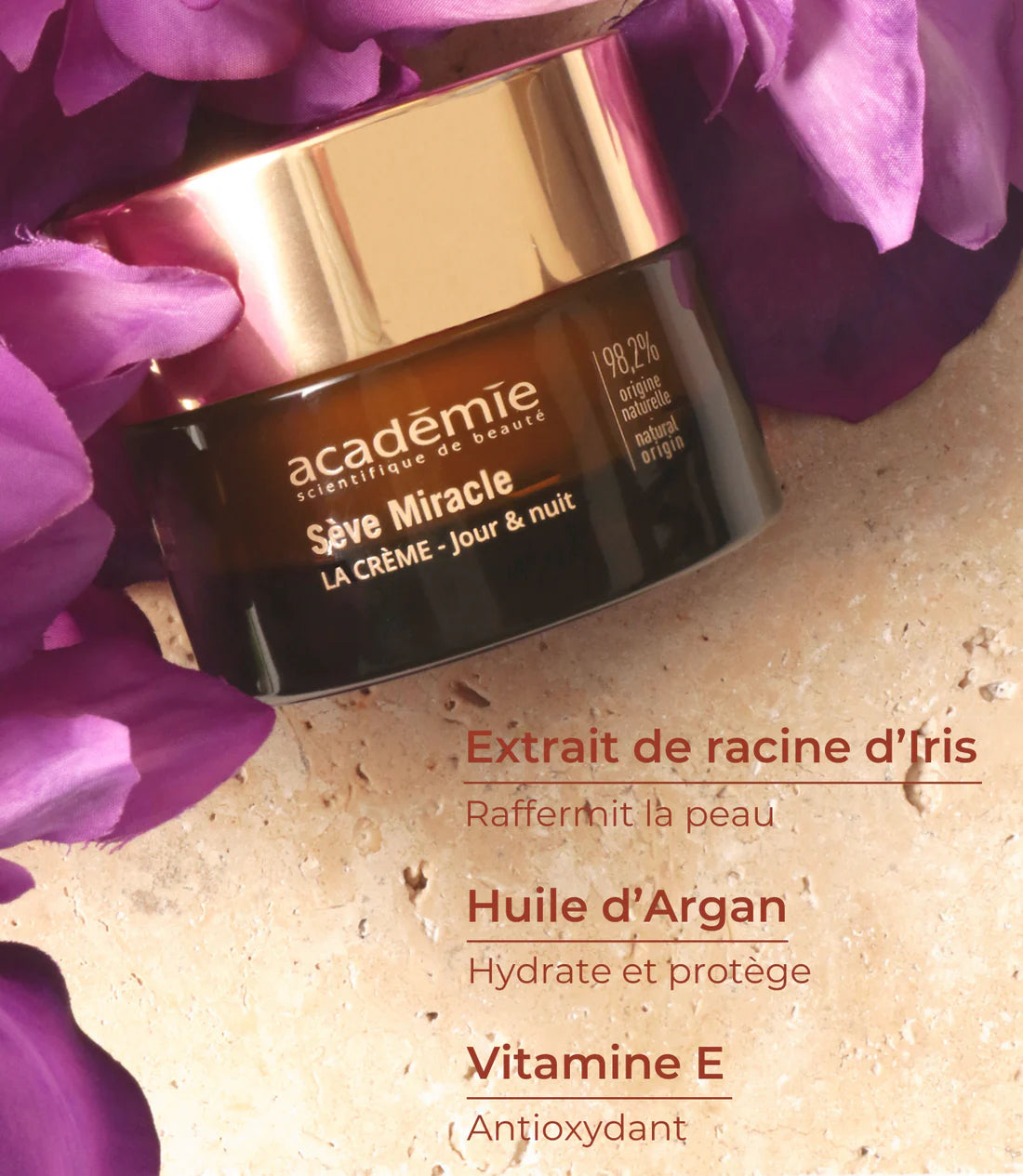 Crema efect anti-age Academie Seve Miracle 50ml