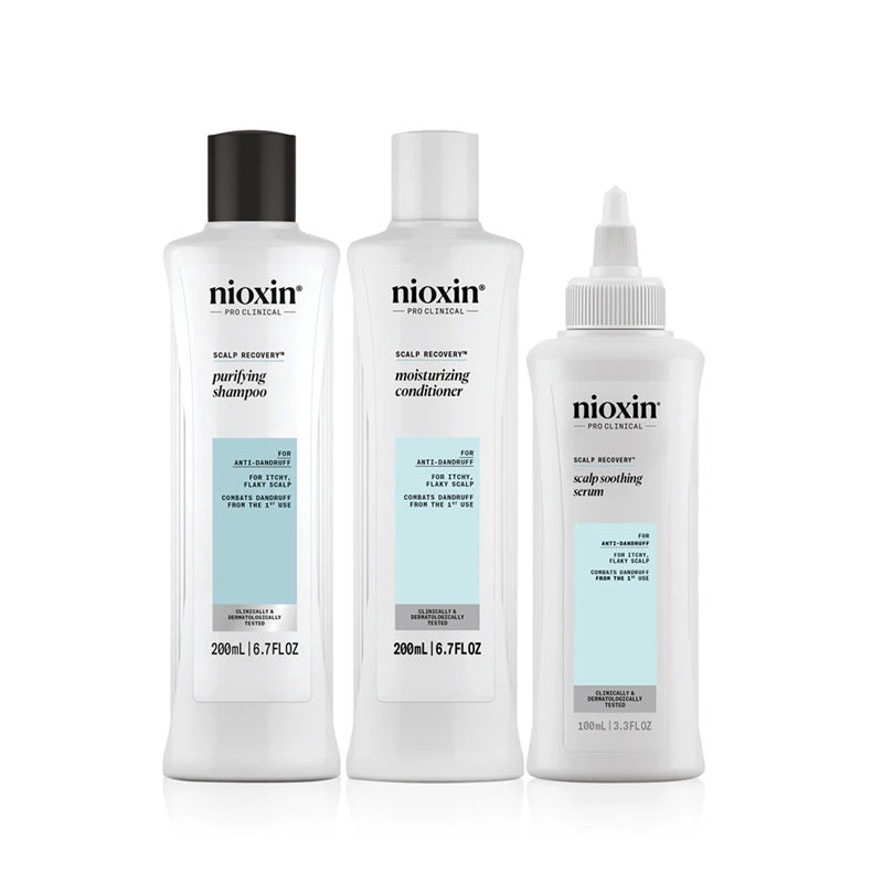 Set Nioxin Scalp Recovery 200ml + 200ml + 100ml