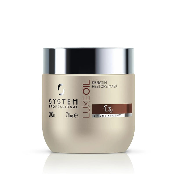 Masca reconstructiva System Professional New Luxe Oil Keratin Mask 200ml