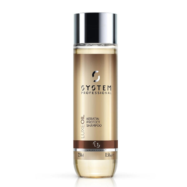 Sampon reconstructiv System Professional New Luxe Oil Keratin Shampoo 250ml