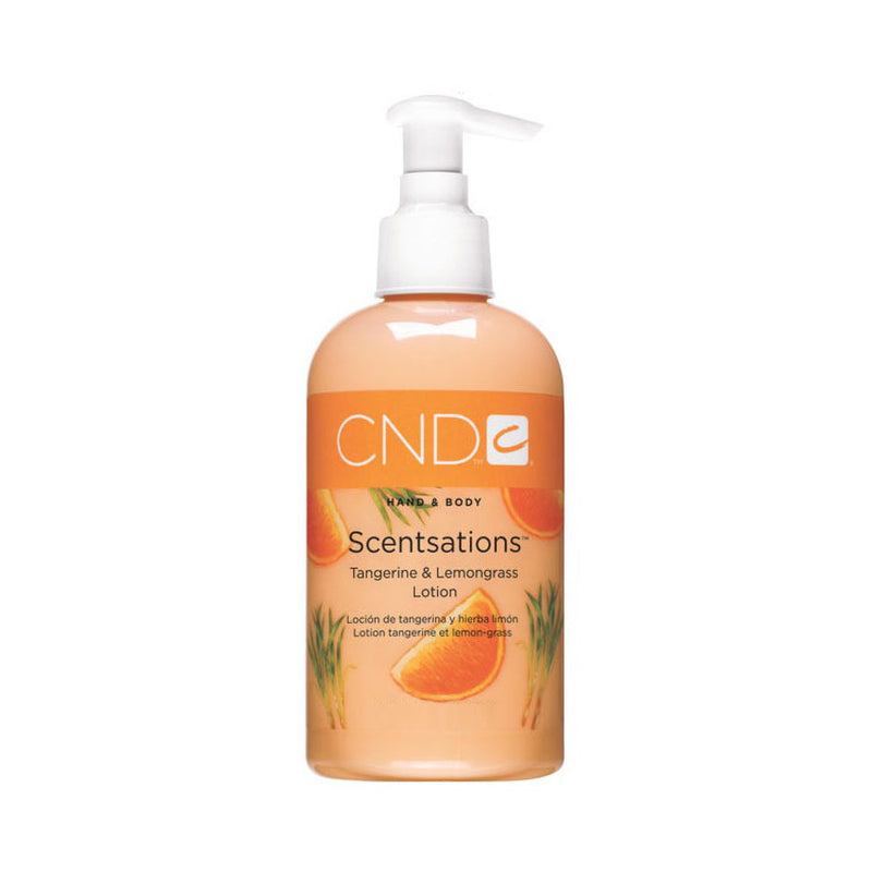 Lotiune hidratanta CND Scentsations Tang & Lemongrass pentru maini 245 ml