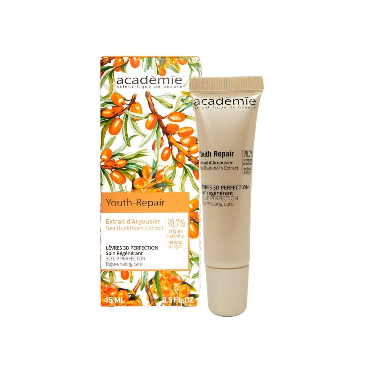 Balsam pentru buze Academie Youth Repair 3D Levres Perfection 15ml