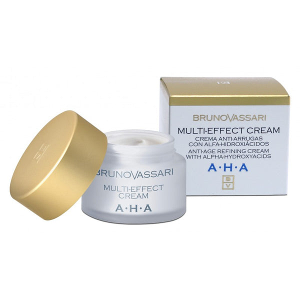 Crema Anti-Rid cu Acizi Alfa Hidroxi Bruno Vassari Aha Multi Effect Cream 50ml